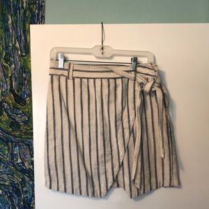 Pinstripe skirt